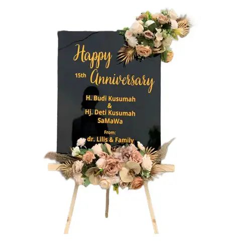 Papan Bunga Akrilik Talang Aman